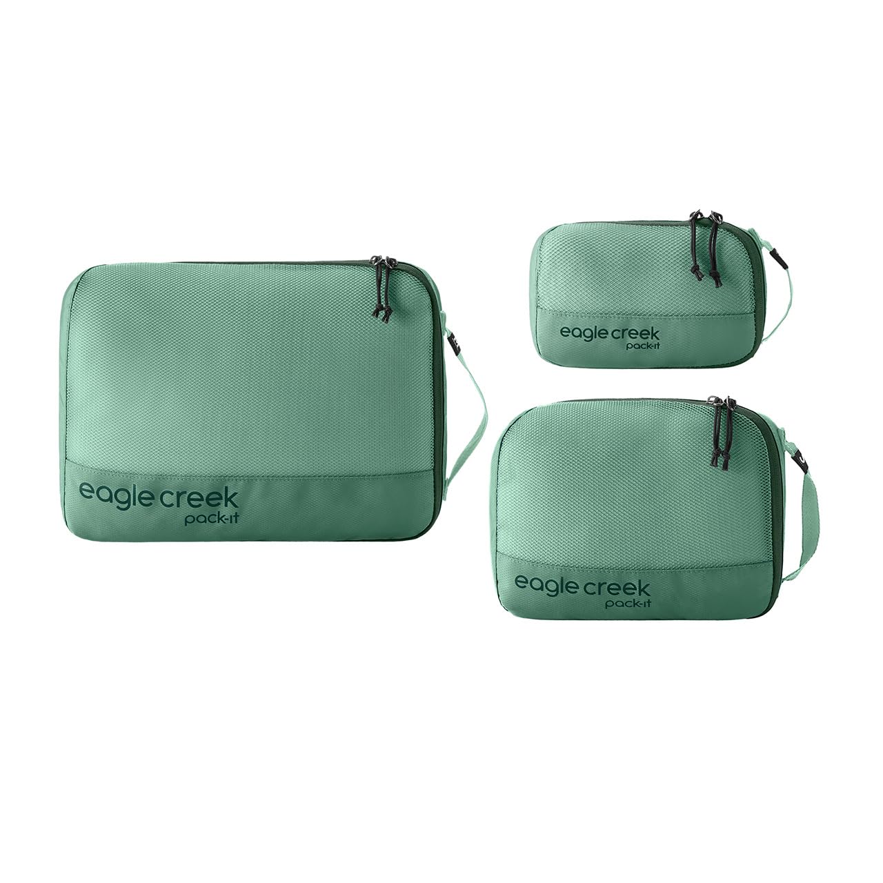 Eagle Creek トラベルポーチ 3点セット グリーン Amazon.com: Eagle Creek Pack-It Reveal Cube Set - Packing Cubes